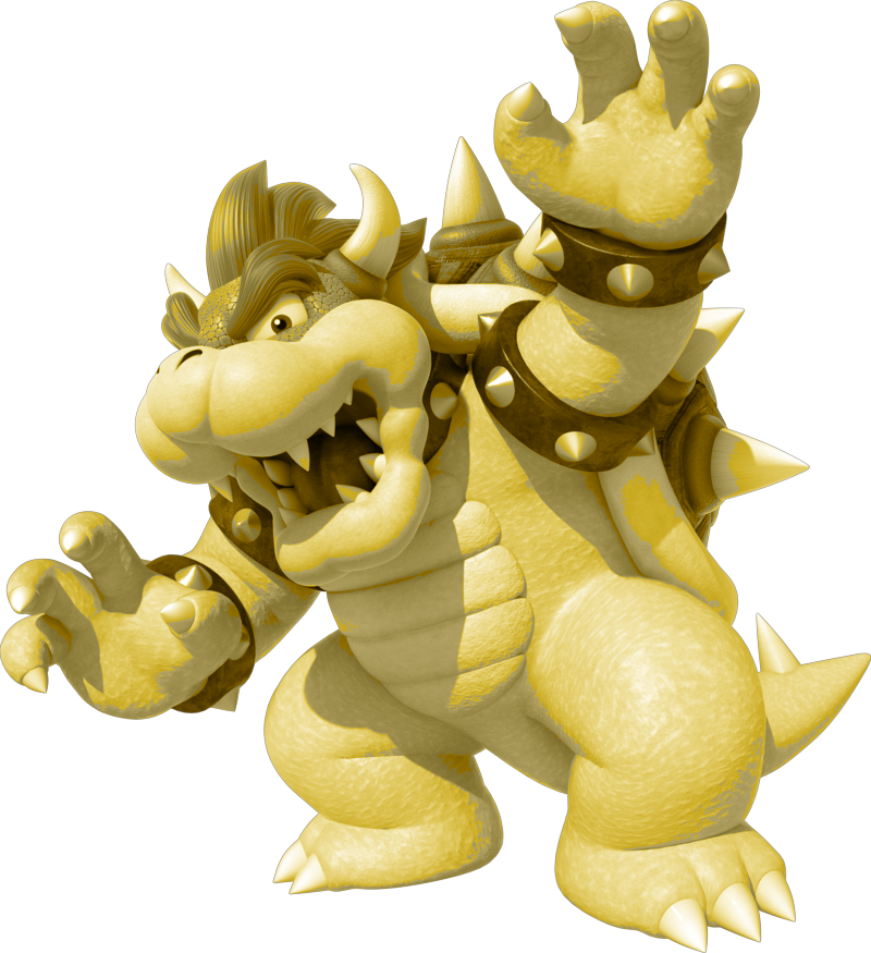 gold bowser amiibo