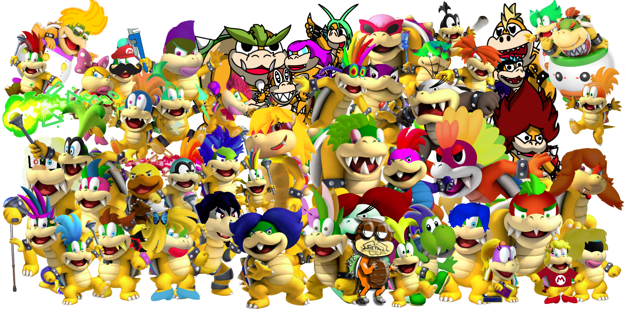 Image All Koopalings 2015png Fantendo Nintendo Fanon Wiki Fandom Powered By Wikia 7119