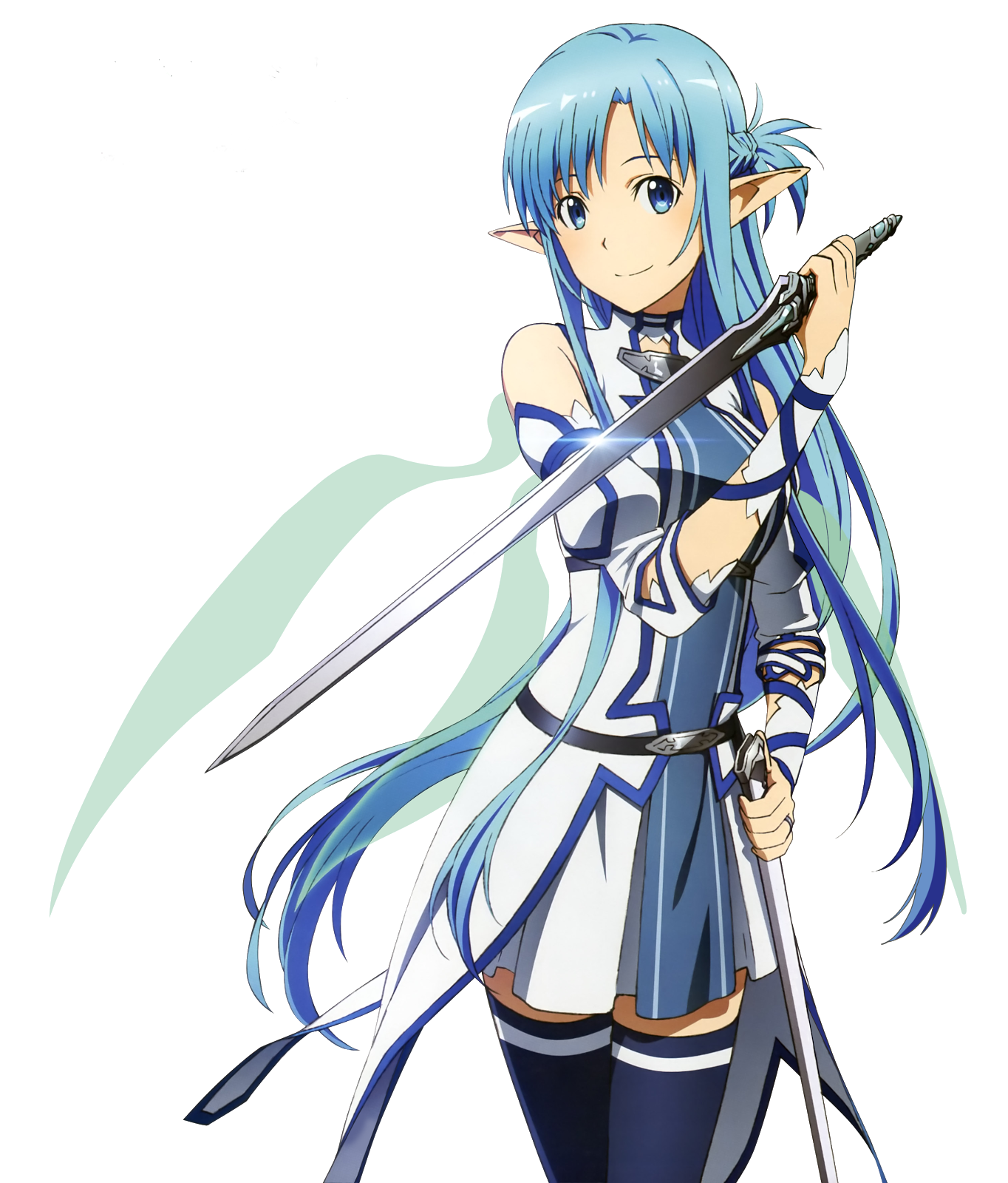 Image Sword Art Online Asuna Yuuki Kakoiii Battle Alo Renderpng Fantendo Nintendo Fanon