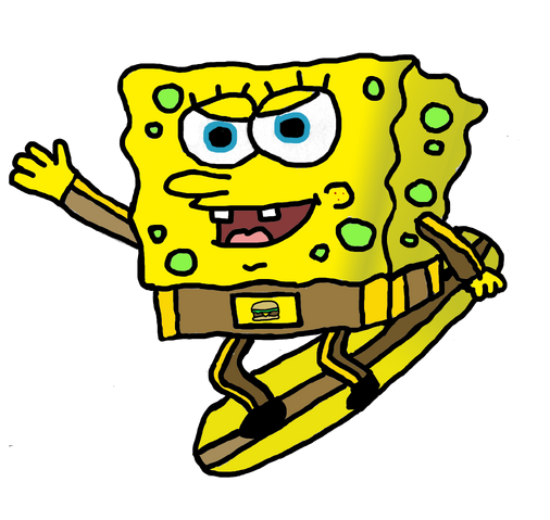 Image - Spongebob snowboard.png | Fantendo - Nintendo Fanon Wiki ...