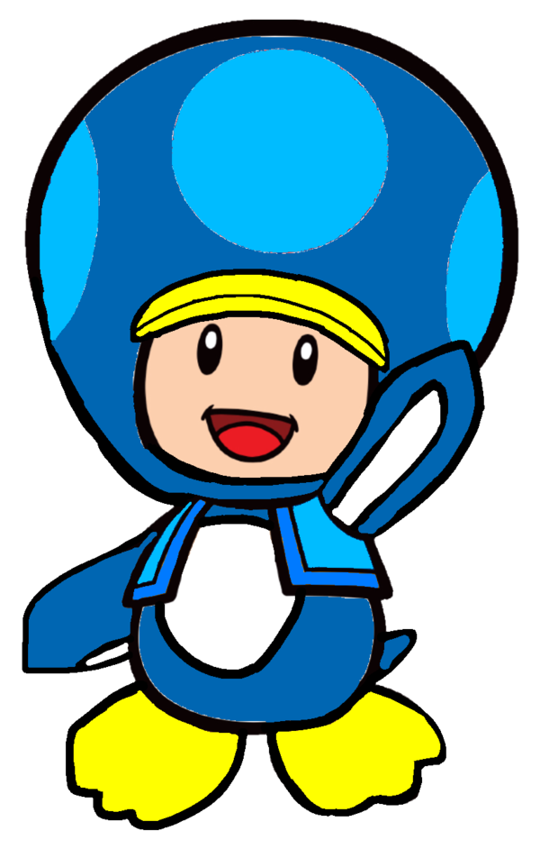 Image 2d Penguin Blue Toadpng Fantendo Nintendo Fanon Wiki Fandom Powered By Wikia 2533