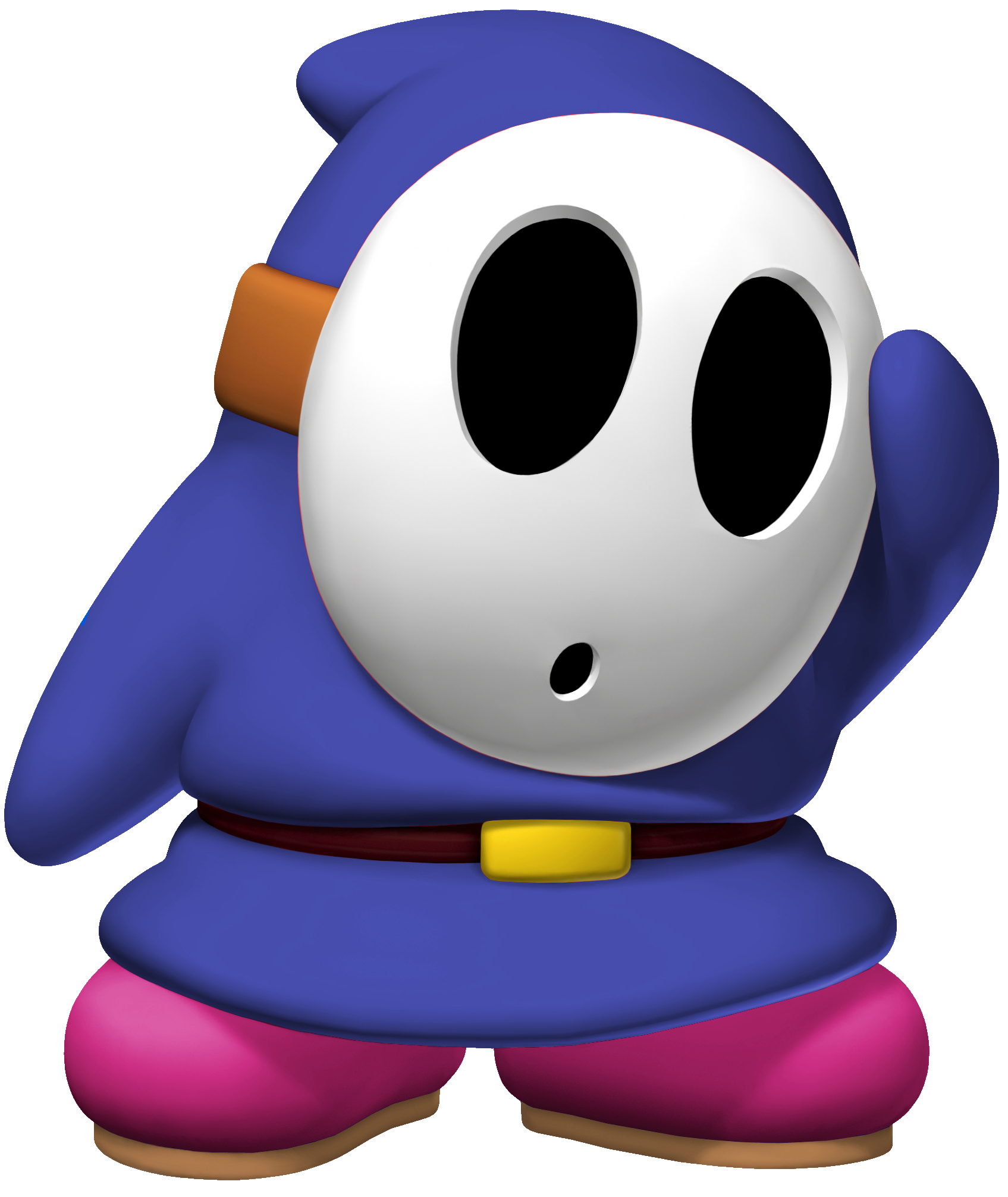 blue shy guy plush