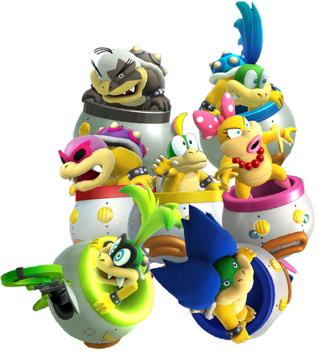 super mario bros koopalings