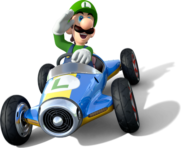 image luigi mk8 shadow png fantendo nintendo fanon wiki