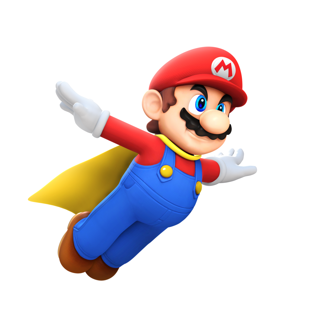 mario cape flying