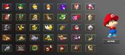 Character-selection