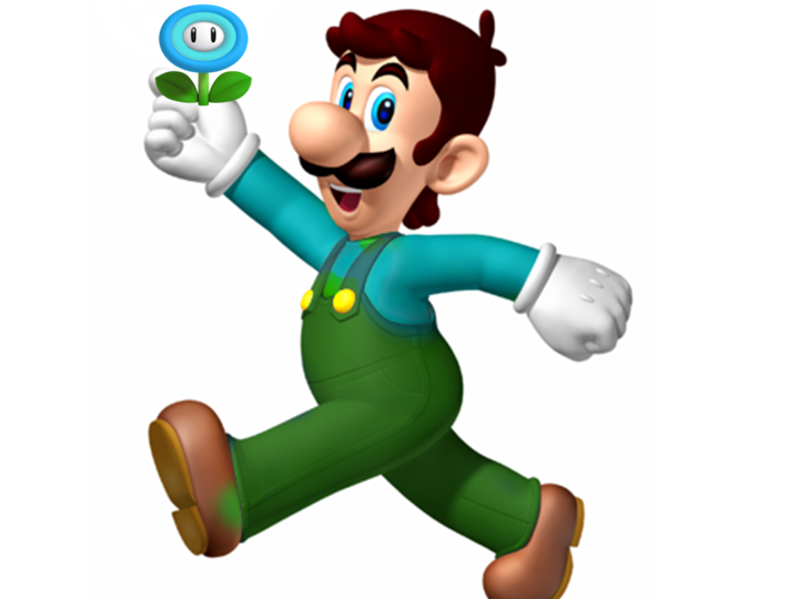 fire mario and ice luigi