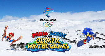Mario Sonic At The Beijing 2022 Winter Olympic Games Fantendo