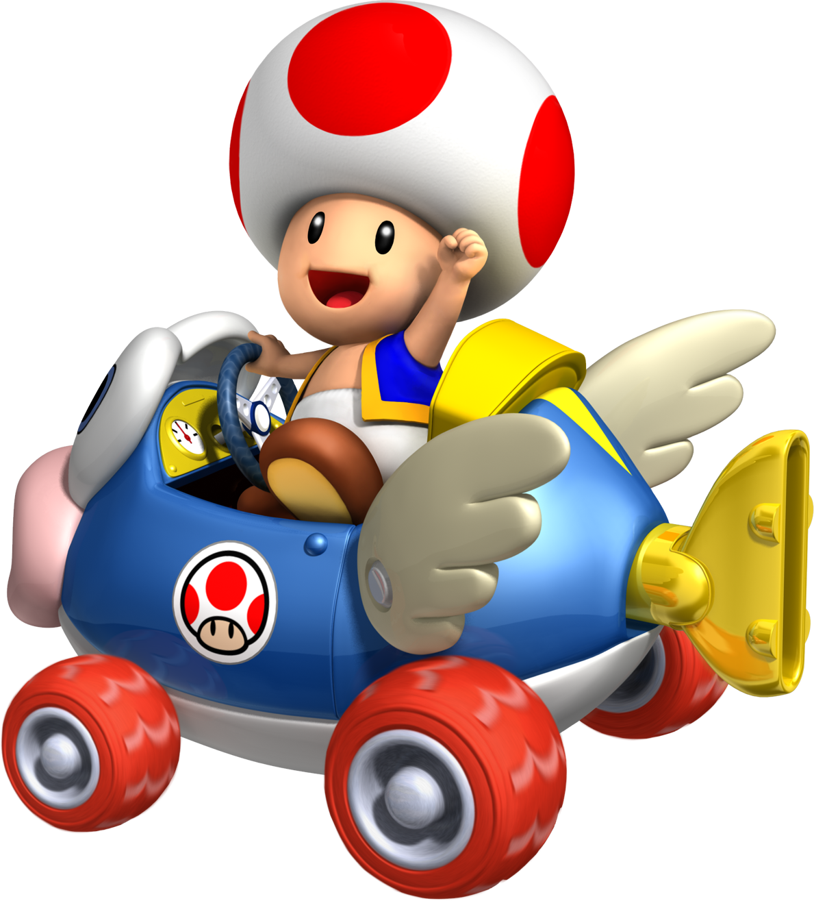 Mario Kart Wii Toad 4720
