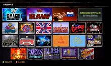 WWE '12 classic edition arena select