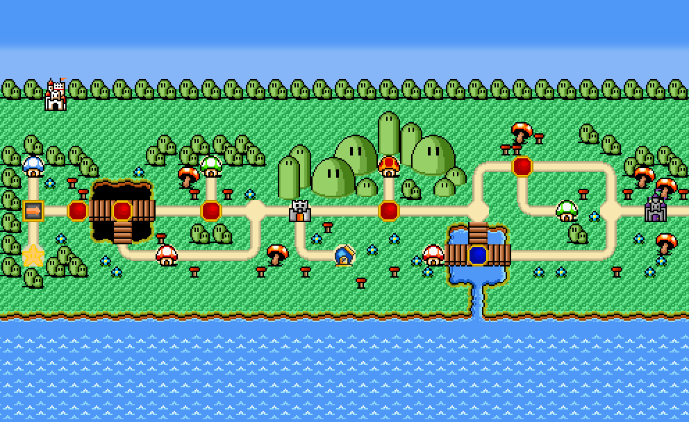 World 1 Princess Peach's Kingdom (NSFMBTAR) Fantendo Nintendo Fanon