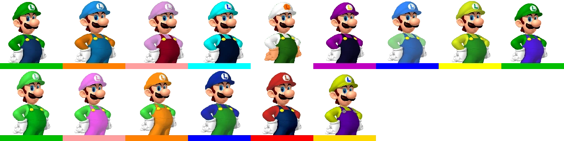 Image - FOW-LuigiColors.png | Fantendo - Nintendo Fanon Wiki | FANDOM ...
