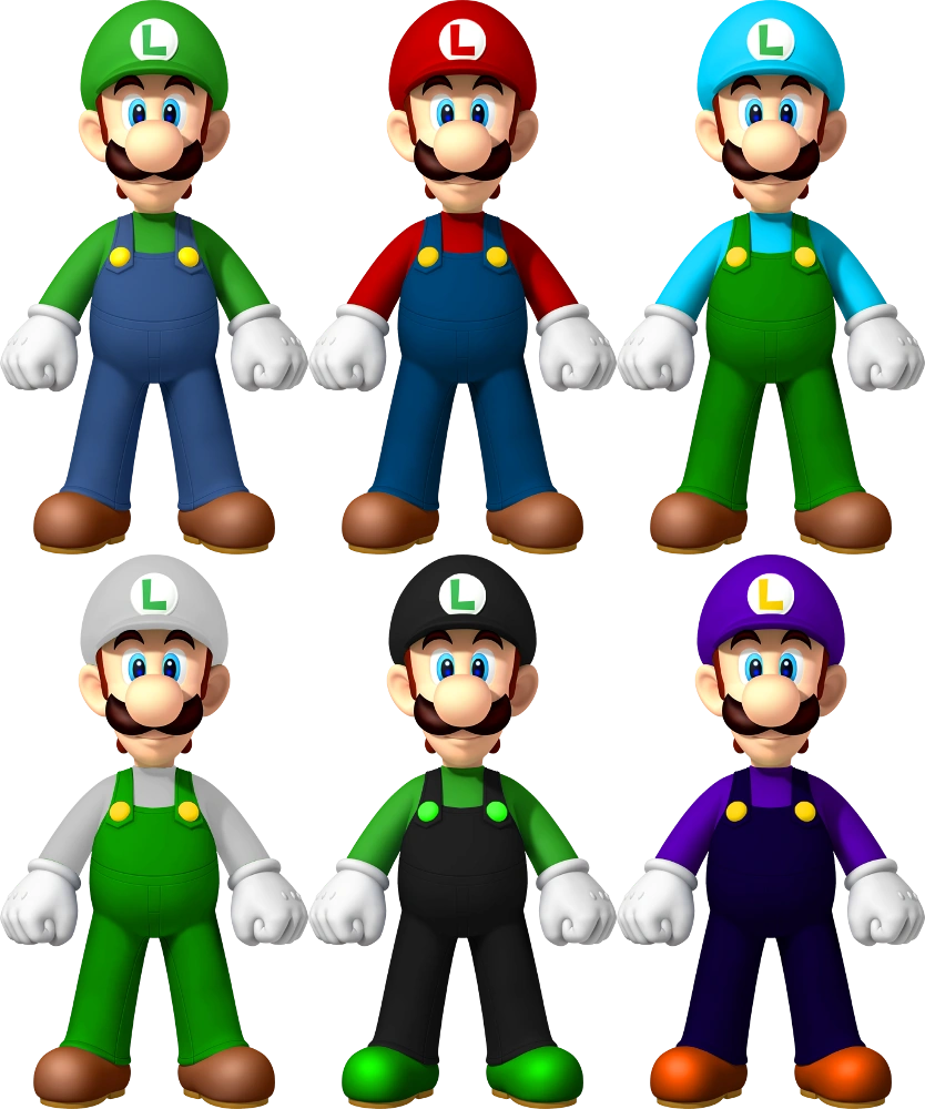 Image - Luigi Palette.png | Fantendo - Nintendo Fanon Wiki | FANDOM ...