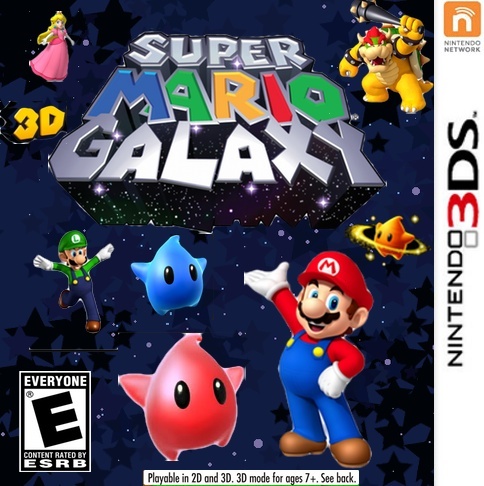 Super Mario 3D Galaxy - boxart
