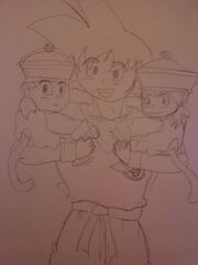 Daddy and Twins
