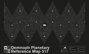 Demnoph Map - Pattern Only