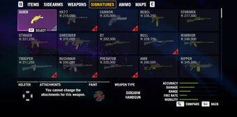 Signature Weapons Far Cry Wiki Fandom