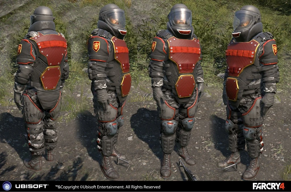 Royal Guard Heavy Gunner Far Cry Wiki FANDOM powered by Wikia