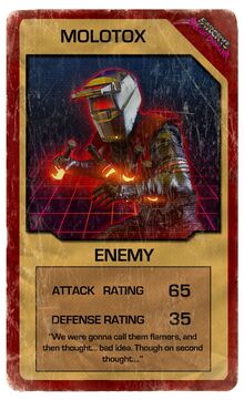 FC3BD card Molotox Enemy