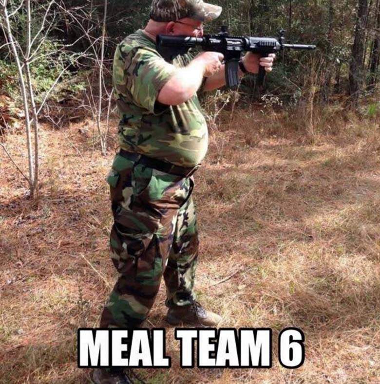 Image - 7 Militiaman in cammo meme Meal Team 6 thread 8999130.jpg