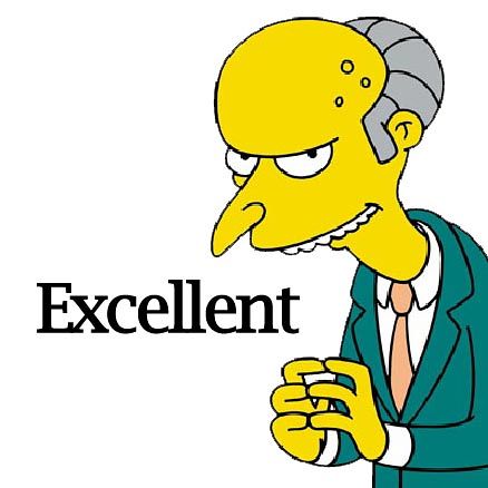 Image result for images mr burns excellent