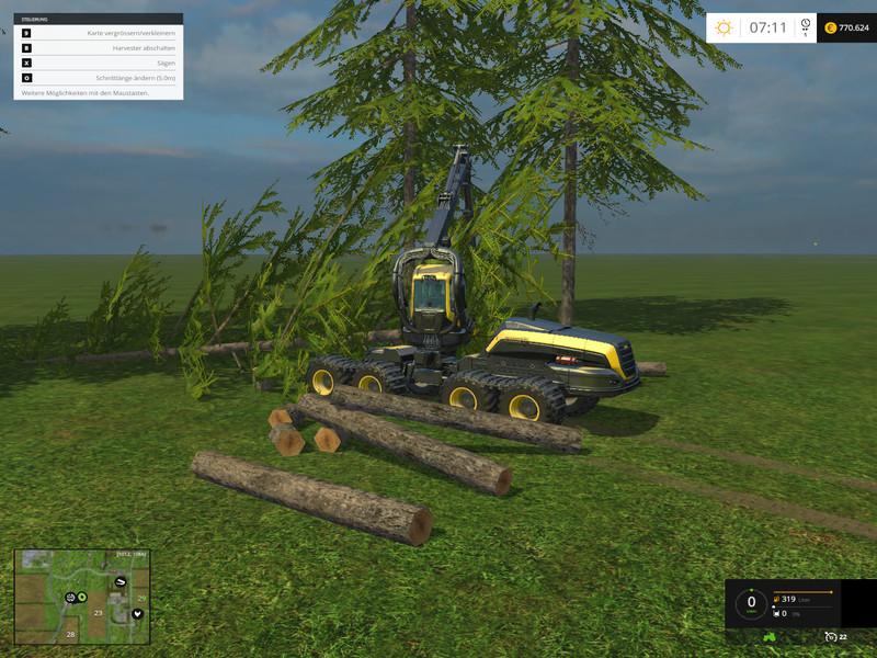 farming simulator 19 invisible branches on logs
