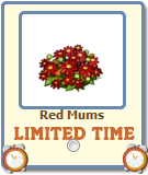 Red Mums Limited Time gift-icon