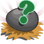 Black egg-icon