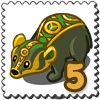 Lucky Badger Stamp-icon