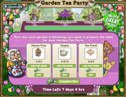 Garden Tea Party | FarmVille Wiki | FANDOM powered by Wikia