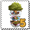Yggdrasil Tree Stamp-icon
