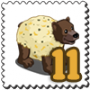 Matzo Bear Stamp-icon