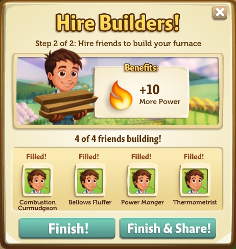 Furnace building phase 2