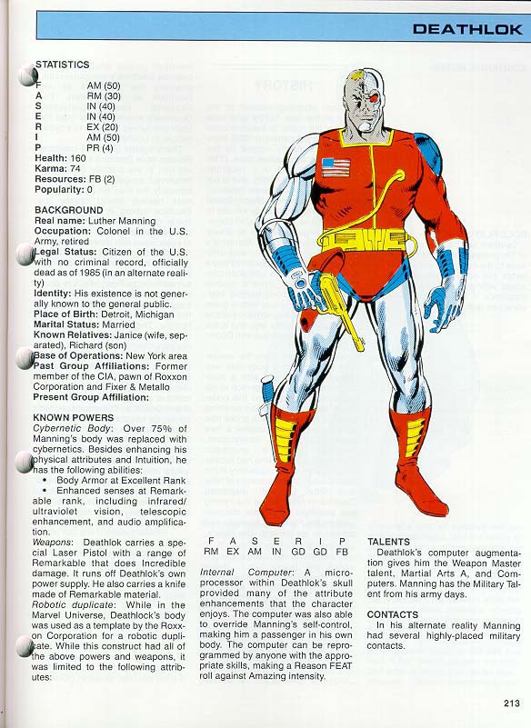 marvel faserip character generator marvel faserip character generator