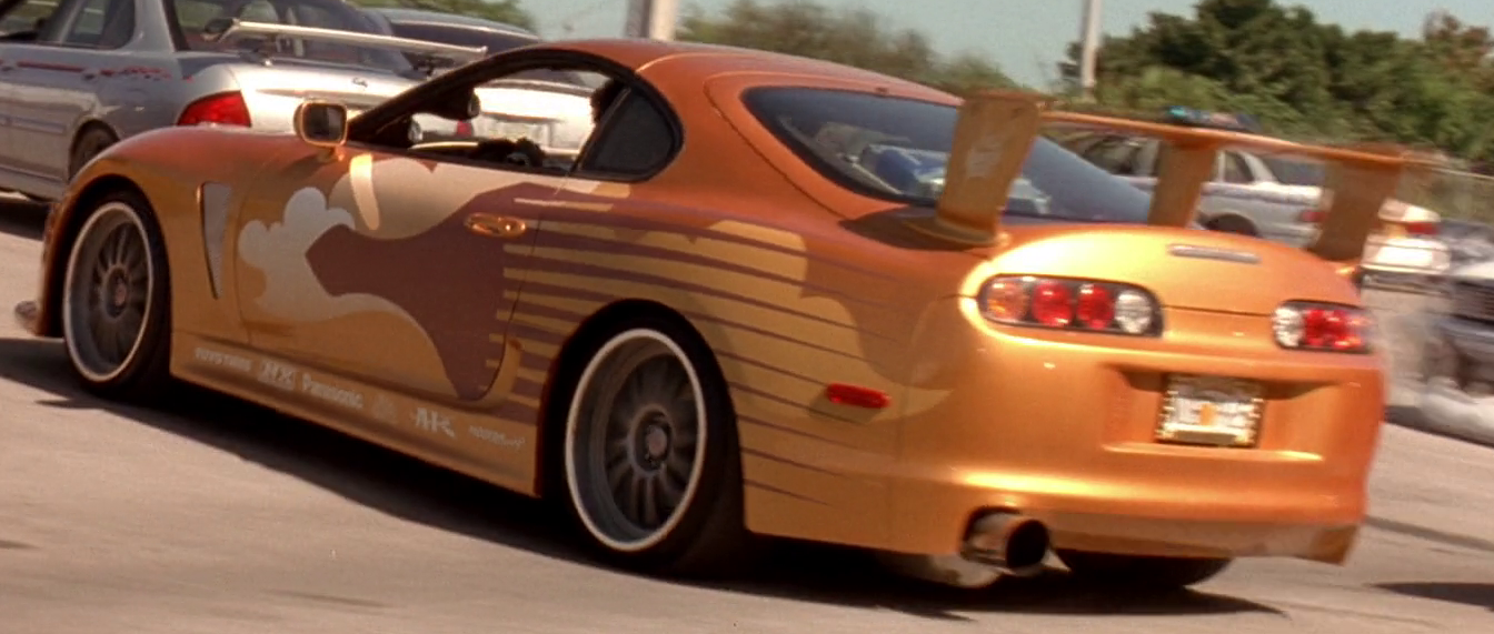 2 fast 2 furious gold supra