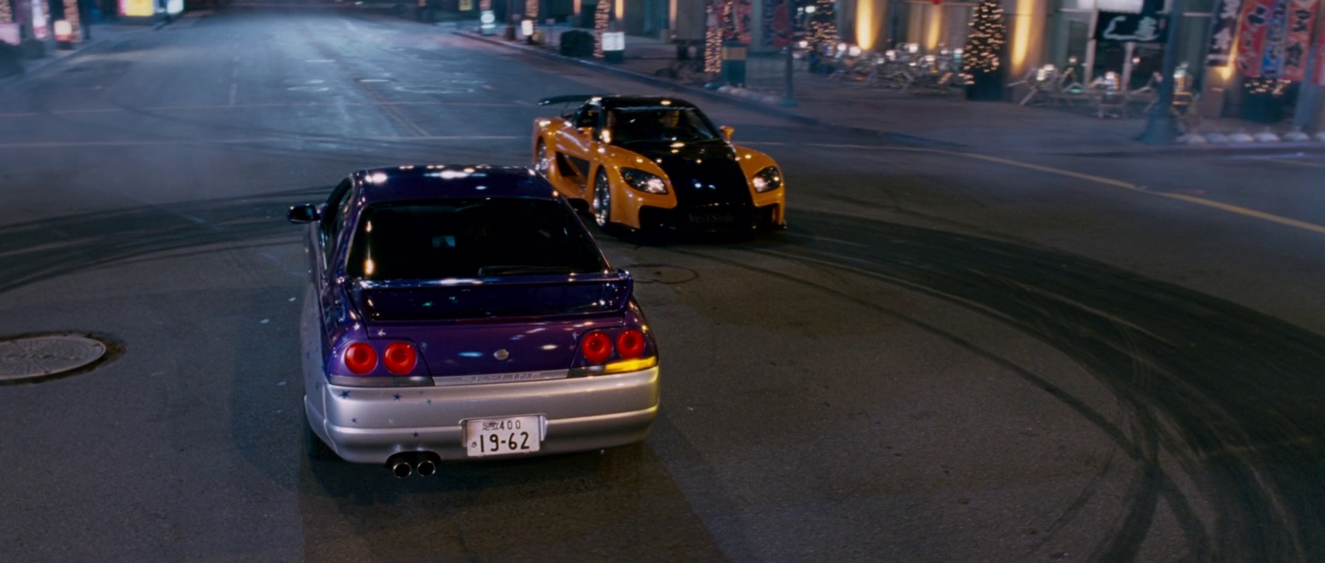 Nissan GTR Токио дрифт