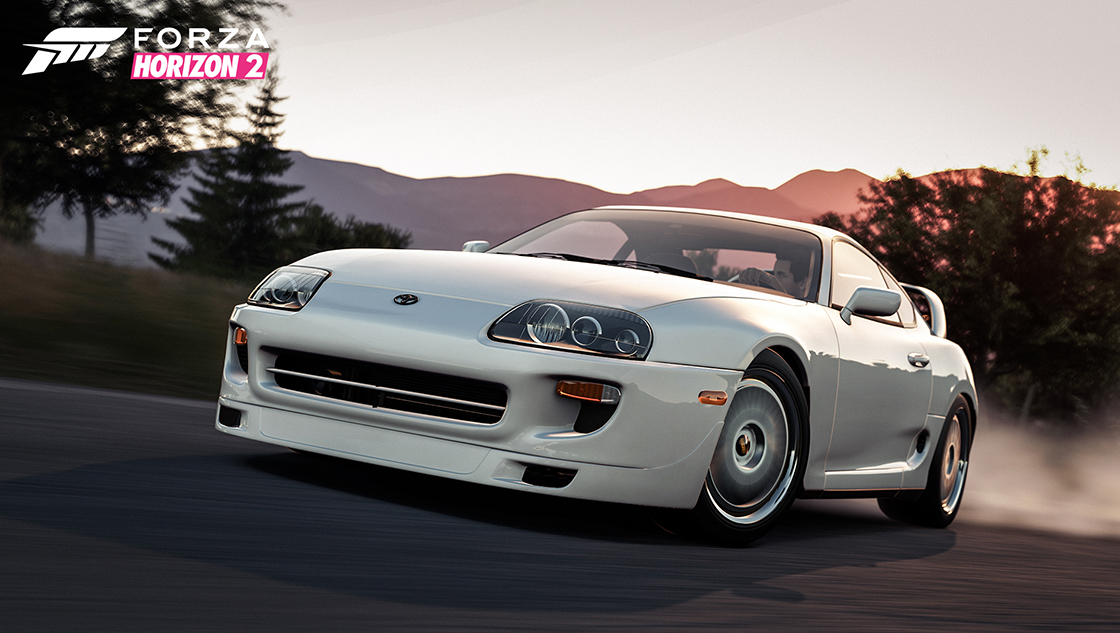 brian's white toyota supra