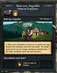 Vider cale baie