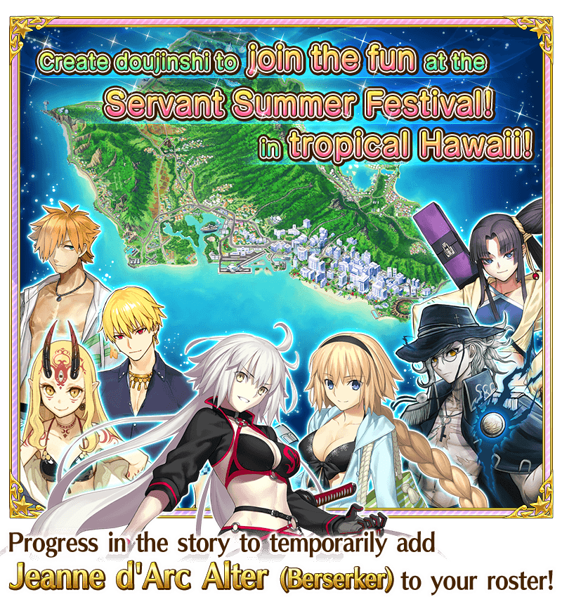 Fgo Summer Event Us Main Info Fate Grand Order Wikia Fandom