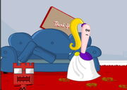 Red Fronk in Homestar Runner