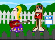 Blue Fronk in Homestar Runner