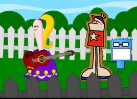 Blue Fronk in Homestar Runner