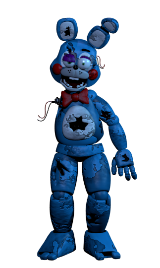 fnaf withered bonnie action figure