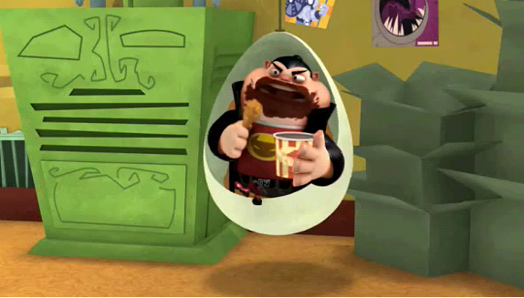 image oz in an egg chair png fanboy chum chum wiki fandom