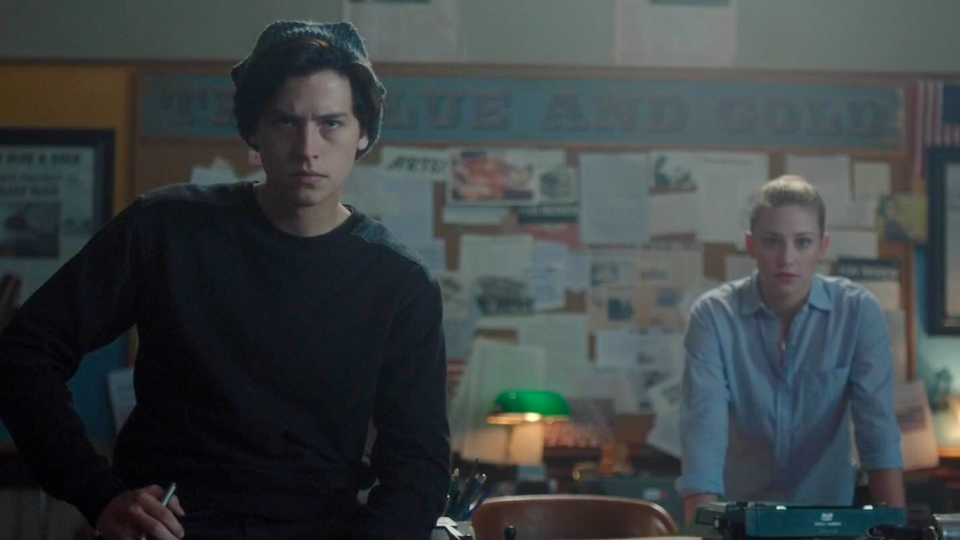 Riverdale Bughead Blue and Gold