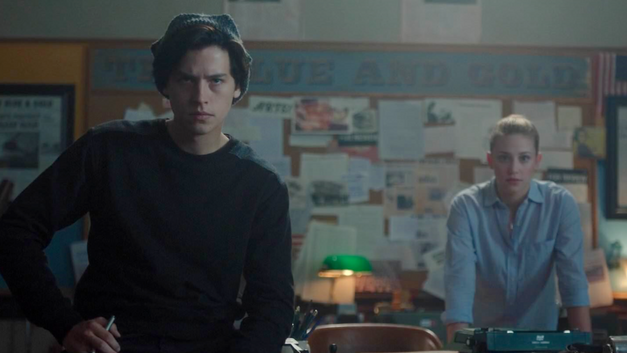 Riverdale Bughead Blue and Gold