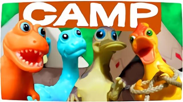 dinosaur camp theme