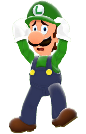 Luigi (SMG4VERSE) Render