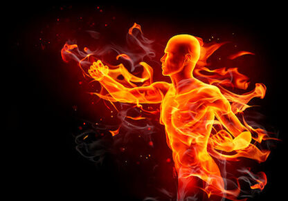 Flaming Man