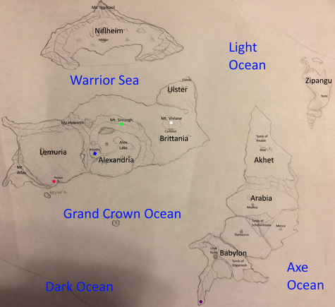 Algo's World Map